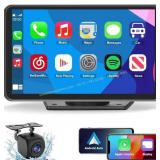 Wireless CarPlay Screen, 7" HD Touchscreen