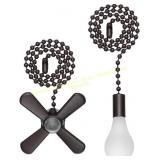 Ceiling Fan Pull Chain 12" Light/ Fan Cord ORB