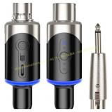 UHF Wireless XLR Mic System: TX/RX