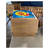 Box of Assorted Vinyl Records
