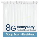 LiBa Waterproof PEVA Shower Curtain 72x72