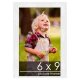 Poster Palooza 6x9 White Wood Frame