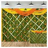 7x5ft Indian Wedding Backdrop