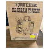 Vintage Ice Cream Freezer