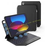 Dexnor iPad Keyboard Case, Folio, Black