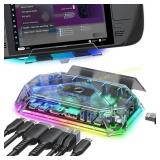 JSAUX RGB Dock for Steam Deck 12-in-1