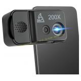 200X Phone Microscope Lens with LED Clip