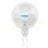 Hurricane Supreme 12" White Oscillating Fan