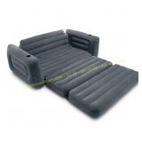 Intex Queen Inflatable Pull-Out Sofa Bed, Gray