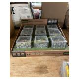 9ct Outdoozie concrete citronella candles