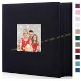 Artmag Fabric Photo Album, 1000 Pockets, Black