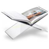 Sarvo Acrylic Book Stand, Large, 6x12x6"