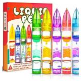 Chilvil 5pc Liquid Pen Fidget Toys for Kids
