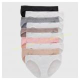 Hanes Women s 10pk Cotton Bikini Underwear