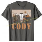 Cody Cowboy Western T-Shirt - Team Cody Pride Sz S