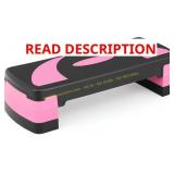 MADOG 31" Aerobics Stepper with Risers damaged