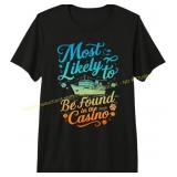 Size XXL Casino Cruise Men s T Shirt