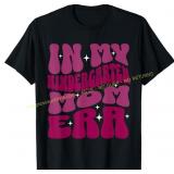 Groovy In My Kindergarten Mom Era Tee Sz S