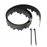 EasyFlex Plastic Black Landscape Edging Kit