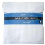 Grandeur Hospitality Towels Wash Cloths 24pc (tan)