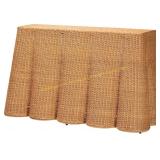 Bali & Pari Palm Bohemian Honey Console Table