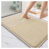 OLANLY Thick Memory Foam Bath Mat Rug 36x24