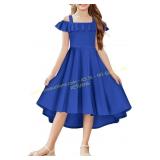 Arshiner Girls Off Shoulder Midi Dress (Unknown Si