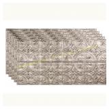 Tin Ceiling Tile 2x4 Glue-Up Metallic