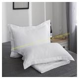 Simple&Opulence Linen Pillow Shams (King)