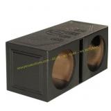 Q Power QBOMB10V Dual 10 in. Sub Box