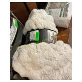 Bubble faux fur throw