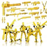 Gatling Gun T13 Titan 13 Action Figure Set