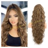 FLUFYMOOZ Ponytail 26" Dark Ash Blonde