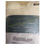 Charisma Luxury Bath Towel WHITE 30x58"