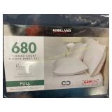 Kirkland 680 Thread Count Sheet Set, Full