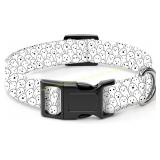 SXboxing Dog Collar for Dogs   Adjustable, Ghost