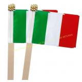 TSMD Italy Stick Flag 5x8 Mini Flags, 12 Pack