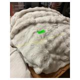 Frye Faux Fur Comforter Set king