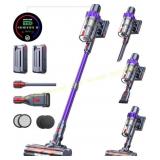 Cordless Vacuum, 2 Batteries, 110 Mins