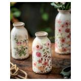 Vintage Ceramic Flower Vase, Home Decor