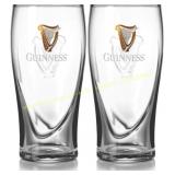 Guinness 20oz Beer Glasses Twin Pack