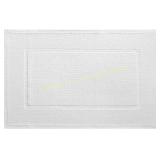 Costco white Bath Mat 24x35 in