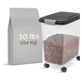 IRIS WeatherPro Dog Food Storage, 30 lb