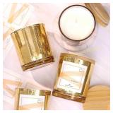 BLUE LAMORGIFT 7ct Glass Candle Jars with Lids