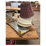 Mirror + Lamp Shades