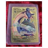 Pok mon Lapras Vmax HP 320 Gold Foil
