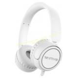 Kids Headphones V1 Wired Foldable 3.5mm White