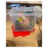 Tote of Paints, Crayons, Misc