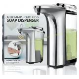 FKWin Auto Soap Dispenser, 17oz, Silver