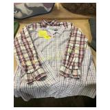 2ct Men s L Long Sleeve Button Up Shirts